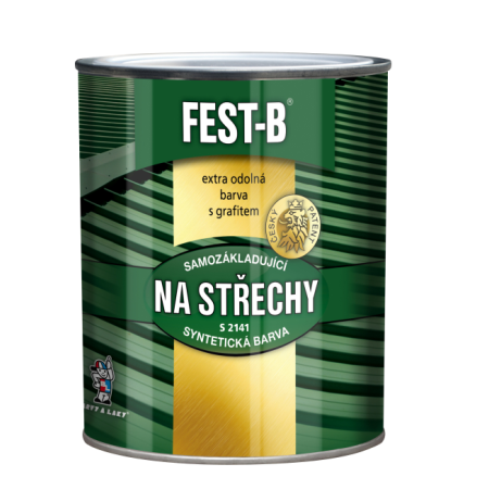 FEST-B 2v1 0,8 Kg - syntetická farba na strechy FEST-B 2v1 0,8 Kg - syntetická farba na strechy