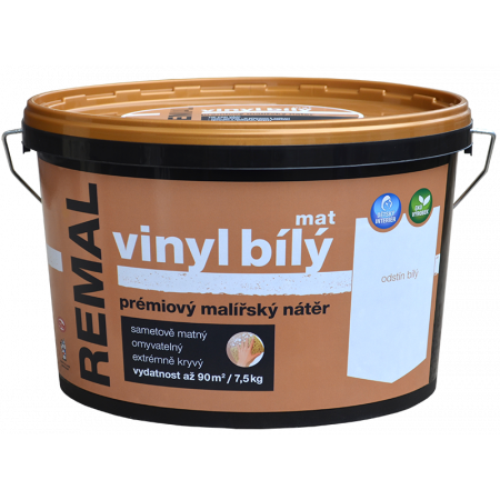 Remal vinyl color matná biela farba 4 kg Remal vinyl color matná biela farba 4 kg