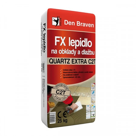 FX lepidlo na obklady a dlažbu QUARTZ FX C2T 25 kg 