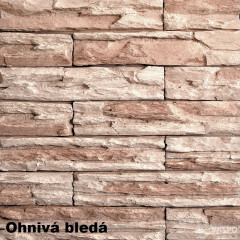 Skala ohnivá bledá
