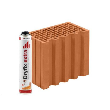 Brúsená tehla POROTHERM 30 cm Profi Dryfix R P12 (175x300x249mm)