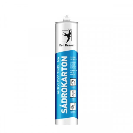 Akrylový tmel 310 ml Biely Den Braven Akrylový tmel 310 ml Biely Den Braven