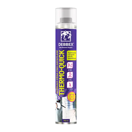 Striekacia pena na zatepľovanie THERMO-QUICK 750 ml Den Braven Striekacia pena na zatepľovanie THERMO-QUICK 750 ml Den Braven