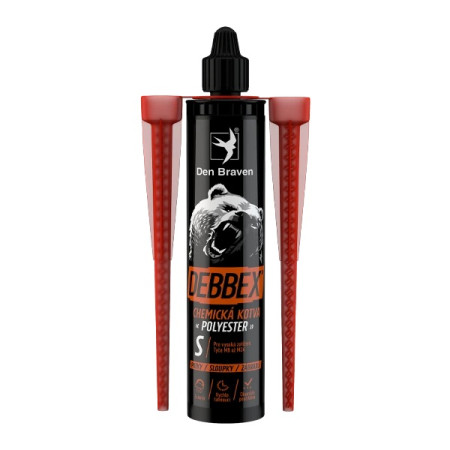 Chemická kotva polyester S 280 ml Debbex Chemická kotva polyester S 280 ml Debbex