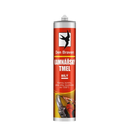 Kachliarsky tmel 310 ml Čierny 