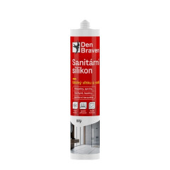 Sanitárny silikón 280 ml Transparentný