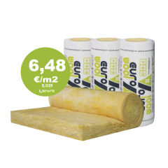 Tepelná izolácia 039 EUROWOOL 200mm (4,80m2/bal; 0,96m3/bal) 