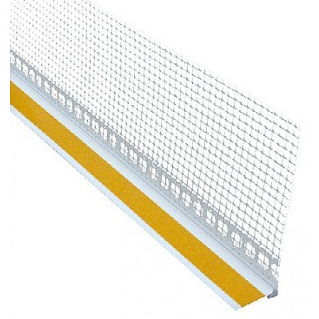 Okenný tesniaci profil so sieťkou (APU lišta) PVC 6 mm/2,4 m Okenný tesniaci profil so sieťkou (APU lišta) PVC 6 mm/2,4 m